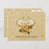 ゴールデンバラ50周年記念保存日 案内ポストカード (正面/裏面)