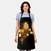 ゴールデンバラ(金ゴールドバラ) エプロン (着用した状態)