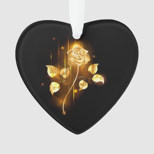 ゴールデンバラ(金ゴールドバラ) オーナメント (正面)