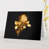 ゴールデンバラ(金ゴールドバラ) カード (黄色い花)