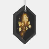 ゴールデンバラ(金ゴールドバラ) ガラスオーナメント (正面右)