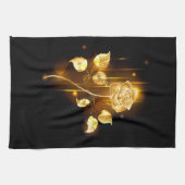 ゴールデンバラ(金ゴールドバラ) キッチンタオル (横)