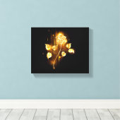 ゴールデンバラ(金ゴールドバラ) キャンバスプリント (インサイチュ (ウッドフロア))