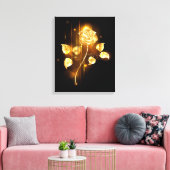 ゴールデンバラ(金ゴールドバラ) キャンバスプリント (インサイチュ (リビング))