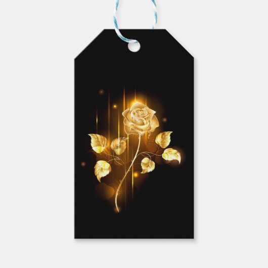 ゴールデンバラ(金ゴールドバラ) ギフトタグ (正面)