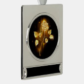 ゴールデンバラ(金ゴールドバラ) シルバープレートバナーオーナメント (右)