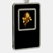 ゴールデンバラ(金ゴールドバラ) シルバープレートフレームオーナメント (右)