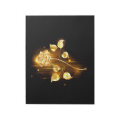 ゴールデンバラ(金ゴールドバラ) ノートパッド (回転)