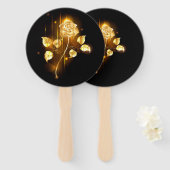 ゴールデンバラ(金ゴールドバラ) ハンドファン (正面&裏面)