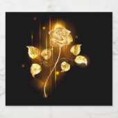 ゴールデンバラ(金ゴールドバラ) ビールラベル (シングルラベル)