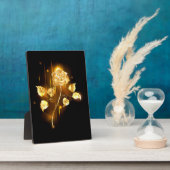 ゴールデンバラ(金ゴールドバラ) フォトプラーク (側面)