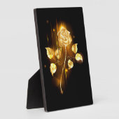 ゴールデンバラ(金ゴールドバラ) フォトプラーク (側面)