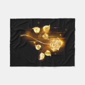 ゴールデンバラ(金ゴールドバラ) フリースブランケット (正面(横))