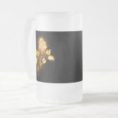 ゴールデンバラ(金ゴールドバラ) フロストグラスビールジョッキ (正面左)