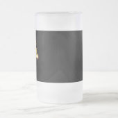 ゴールデンバラ(金ゴールドバラ) フロストグラスビールジョッキ (中央)