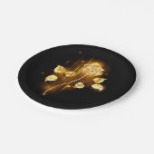 ゴールデンバラ(金ゴールドバラ) ペーパープレート (アングル)