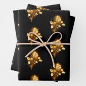 ゴールデンバラ(金ゴールドバラ) ラッピングペーパーシート (インサイチュ)