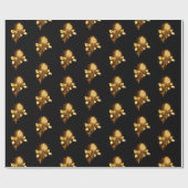 ゴールデンバラ(金ゴールドバラ) ラッピングペーパー (フラット)