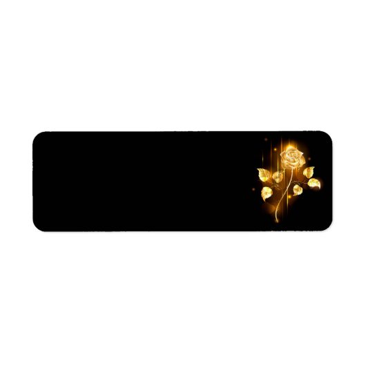 ゴールデンバラ(金ゴールドバラ) ラベル (正面)