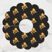 ゴールデンバラ(金ゴールドバラ) ワイングラスタグ (裏面)