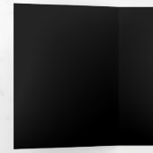 ゴールデンバラ(金ゴールドバラ) 三つ折り案内状 (内部最初)