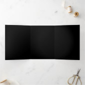 ゴールデンバラ(金ゴールドバラ) 三つ折り案内状 (内部)