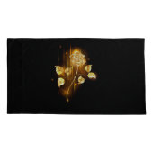 ゴールデンバラ(金ゴールドバラ) 枕カバー (裏面-左)