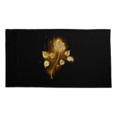 ゴールデンバラ(金ゴールドバラ) 枕カバー (裏面)