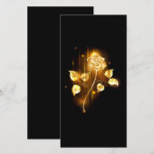 ゴールデンバラ(金ゴールドバラ) 案内状 (正面/裏面)