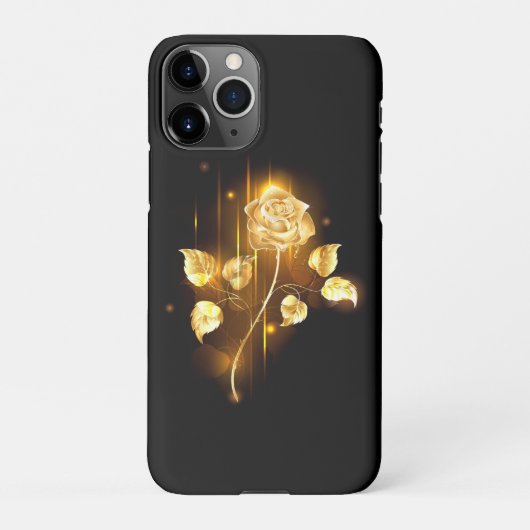 ゴールデンバラ(金ゴールドバラ) iPhoneケース (裏面)