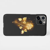 ゴールデンバラ(金ゴールドバラ) iPhoneケース (裏面横)