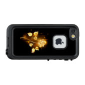 ゴールデンバラ(金ゴールドバラ) LifeProof iPhoneケース (裏面横)