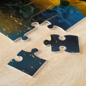 ゴールデンバルトイーグル3Dデジタル最高傑作by AJZ ジグソーパズル (側面)