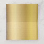 ゴールデンバルミツワーシーティングテーブルエスコートカード プレイスカード (内部開封)