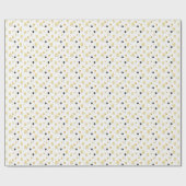 ゴールデンバルーンリボン ラッピングペーパー (フラット)