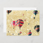 ゴールデンバルーン ポストカード (正面/裏面)