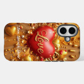 "ゴールデンバレンタイングロウ" Case-Mate iPhoneケース (裏面 (横))