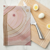 ゴールデンバレンタイン キッチンタオル (四つ折り)