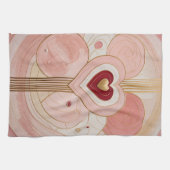 ゴールデンバレンタイン キッチンタオル (横)