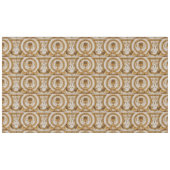 ゴールデンバロックのコルヌコピアオンベージュサンクスギビング テーブルクロス (正面(横))