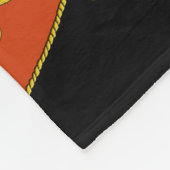 ゴールデンバロックエレガントチェーン：パターン。 フリースブランケット (角)