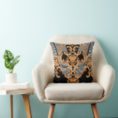 ゴールデンバロックオーナメント クッション (椅子)