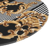 ゴールデンバロック、複雑なオーナメントデザイン。 カッティングボード (角)