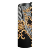 ゴールデンバロック、複雑なオーナメントデザイン。 タンブラー (回転左)