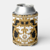 ゴールデンバロック：豪華な装飾デザイン。 缶クーラー (缶正面)