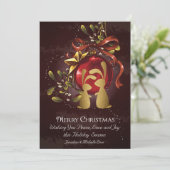 ゴールデンバンニーとミスタントリーメリークリスマスフラット シーズンカード (スタンド正面)