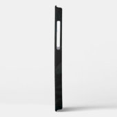 ゴールデンバードスカルオンブラックバックグラウンド Case-Mate iPhoneケース (裏面 / 左)