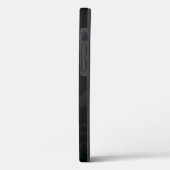 ゴールデンバードスカルオンブラックバックグラウンド Case-Mate iPhoneケース (裏面 / 左)