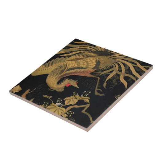 ゴールデンバード日本のクラシックアンティーク タイル (側面)