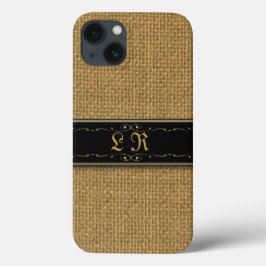 ゴールデンバーラップiPhone 6カスタムモノグラムケース iPhone 13ケース